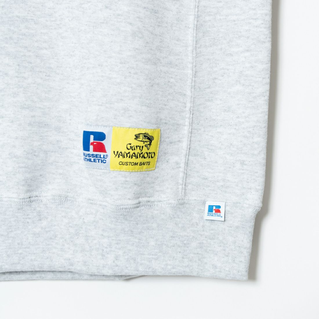 RUSSELL ATHLETIC [ラッセル アスレチック] Russell×Gary YAMAMOTO ロゴスウェット [RGY-A03] ASH