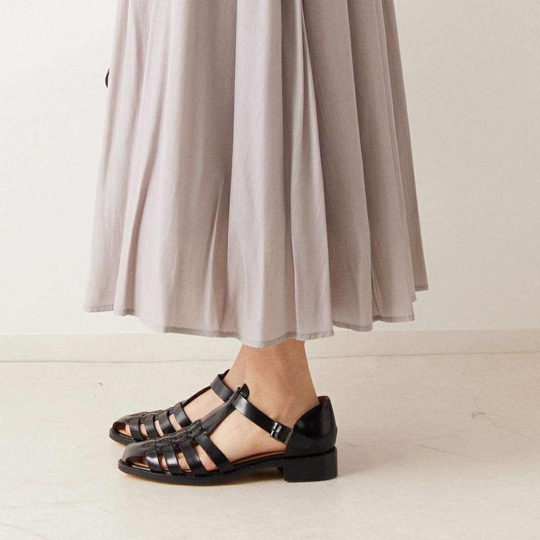 Jf Ready Made [ジェイエフレディメイド] エアリースカート [963-27201] 07 Lｸﾞﾚｰ