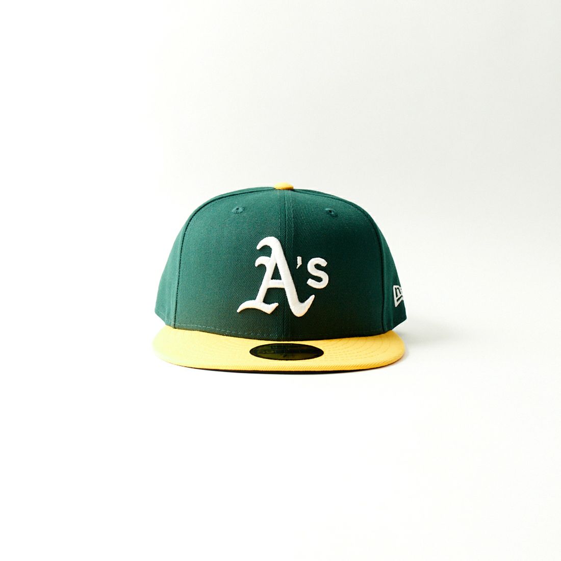 NEW ERA [ニューエラ] 59FIFTY MLBオンフィールド オークランド・アスレチックス [13554985] GRN/YEL