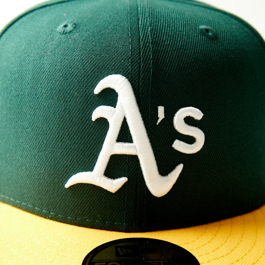 NEW ERA [ニューエラ] 59FIFTY MLBオンフィールド オークランド・アスレチックス [13554985] GRN/YEL