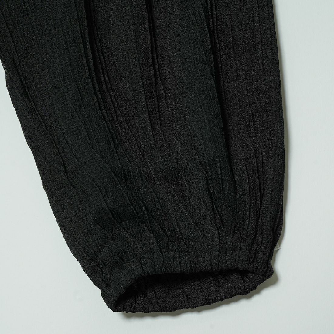 Jf Ready Made [ジェイエフレディメイド] シアーリップルバックリボンブラウス [2910309] 801 ﾌﾞﾗｯｸ