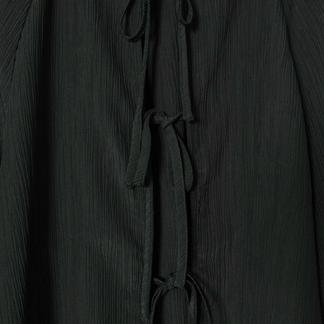 Jf Ready Made [ジェイエフレディメイド] ワッシャーデシン2WAYブラウス [3011307] 801 ﾌﾞﾗｯｸ