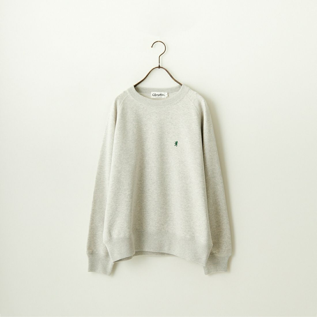 Gymphlex [ジムフレックス] スウィングスリーブ クルーネックプルオーバー [GY-C0292TCA] TOP GREY