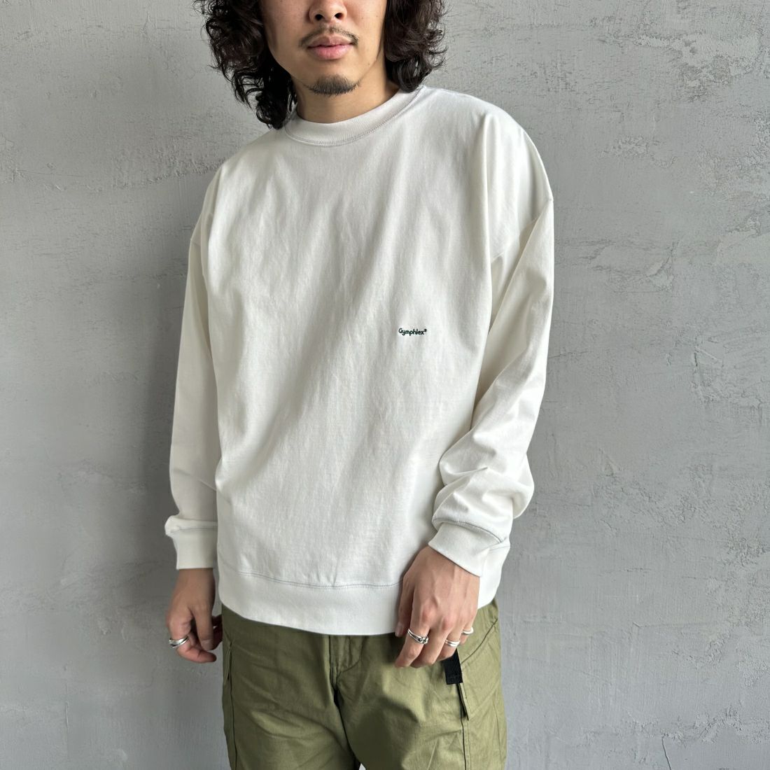 OFF WHITE&&モデル身長：173cm 着用サイズ：M&&