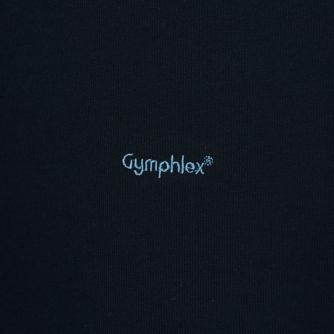 Gymphlex [ジムフレックス] ロゴ刺繍 ロングスリーブTシャツ [GY-C0102HWJ] CHARCOAL