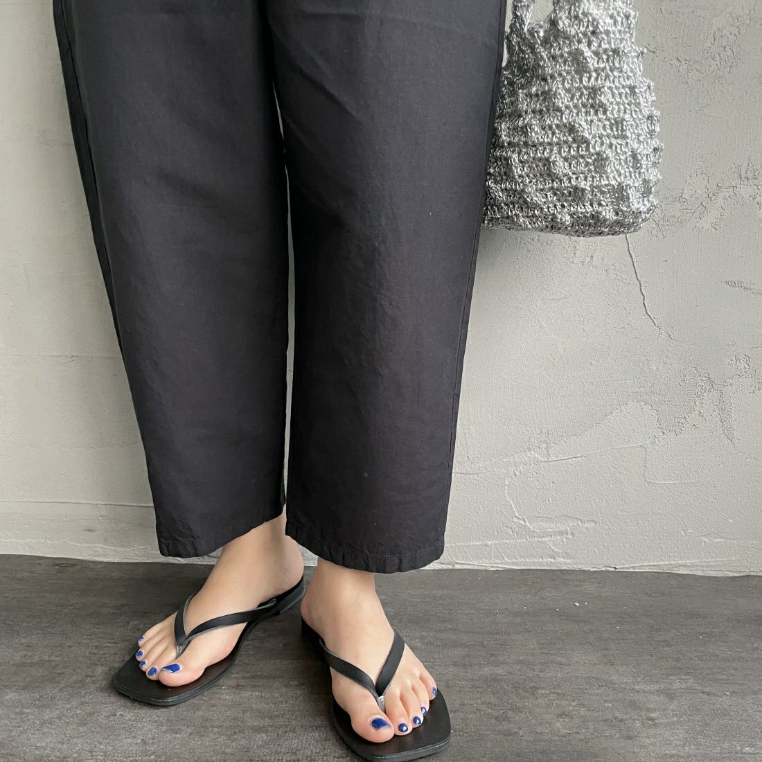 DANTON [ダントン] イージーパンツ [JD-2540WEL] BLACK