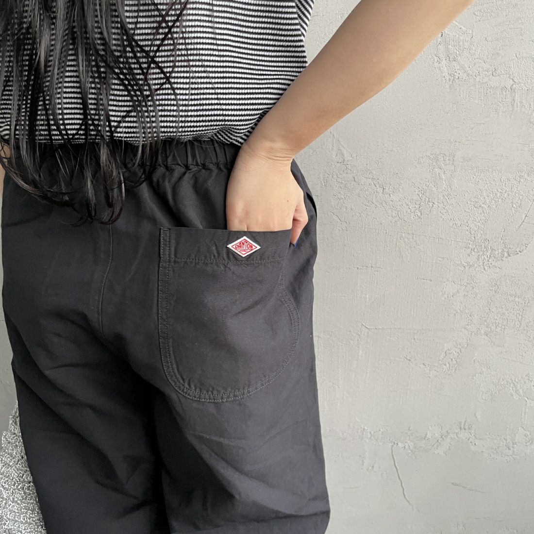 DANTON [ダントン] イージーパンツ [JD-2540WEL] BLACK