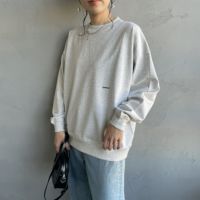 H.LT.GREY&&モデル身長：160cm 着用サイズ：XS&&