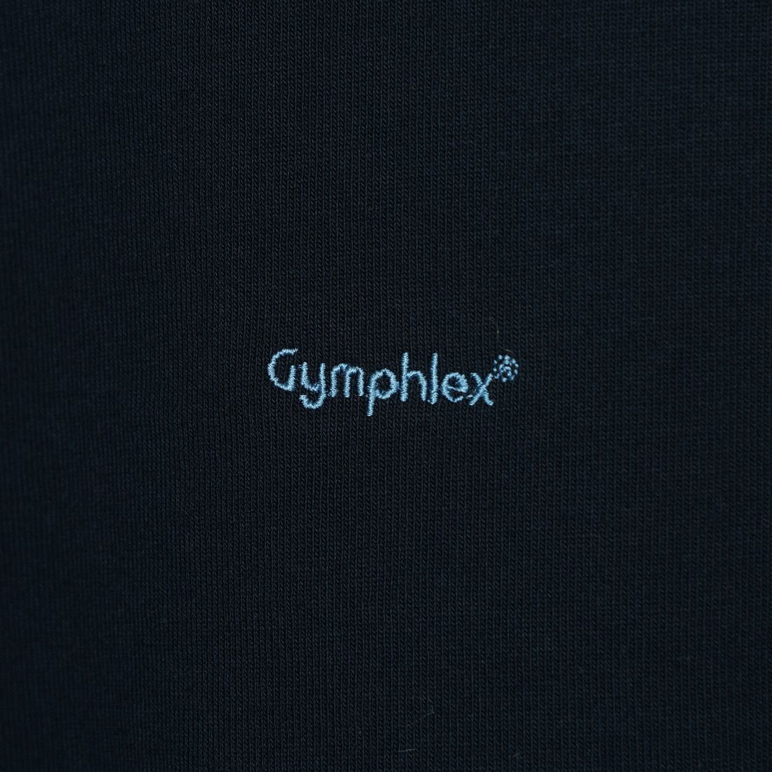 Gymphlex [ジムフレックス] ロゴ刺繍 ロングスリーブTシャツ [GY-C0102HWJ] NAVY