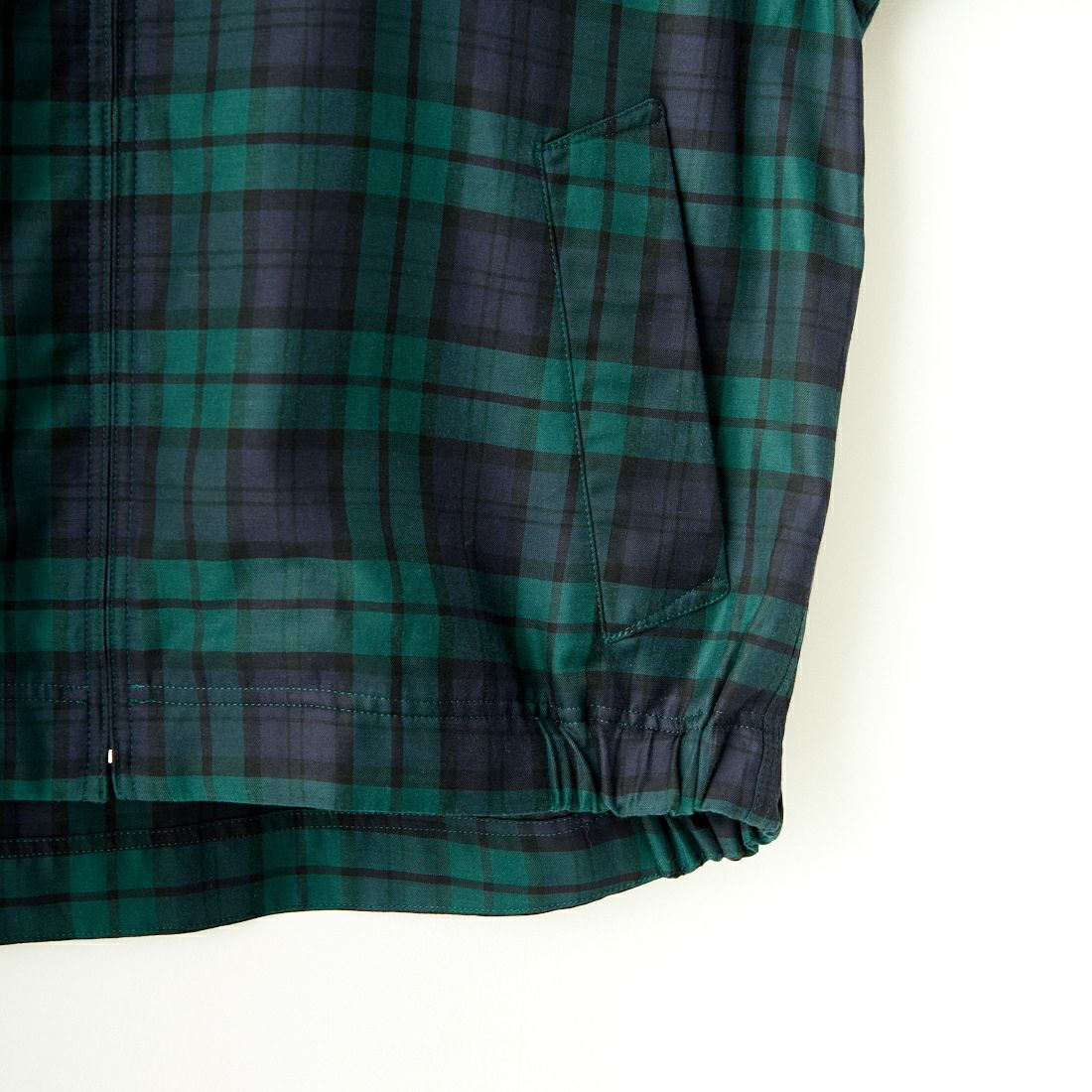 Gymphlex [ジムフレックス] ジップジャケット [GY-A0499CCW] NAVY CHECK