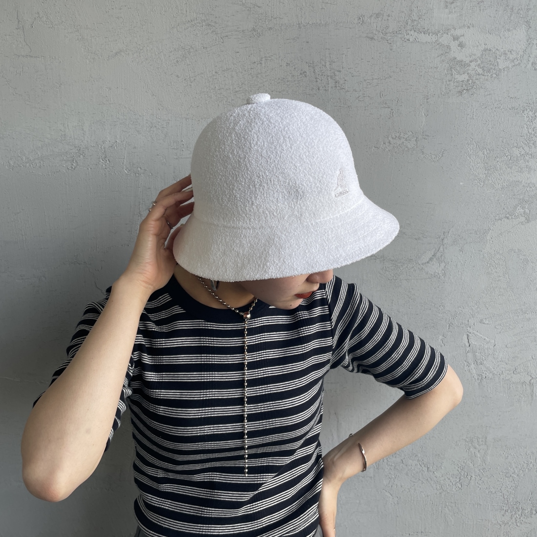 KANGOL [カンゴール] BERMUDA カジュアル [231069612] 06 WHITE