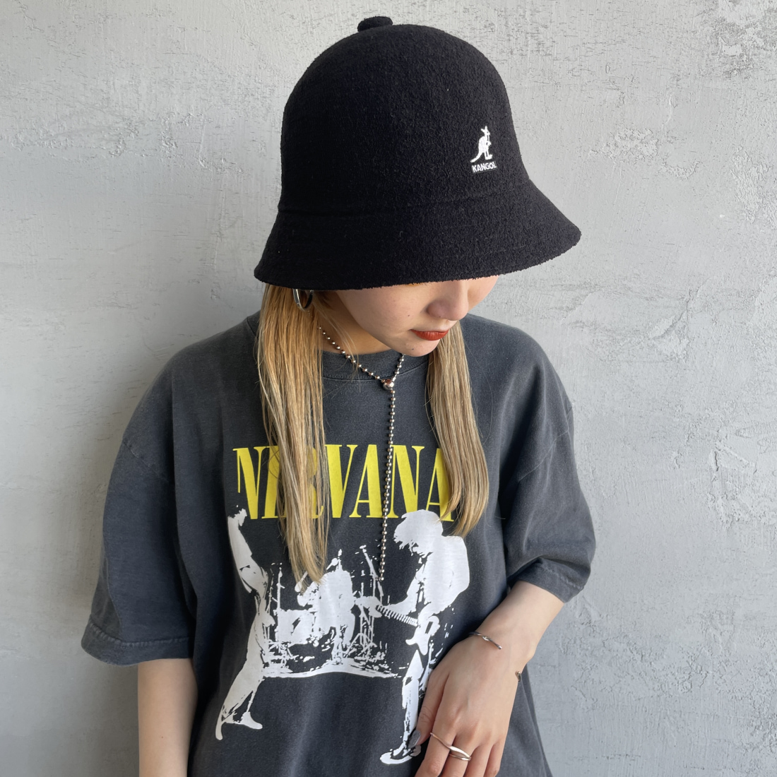 KANGOL [カンゴール] BERMUDA カジュアル [231069612] 01 BLACK