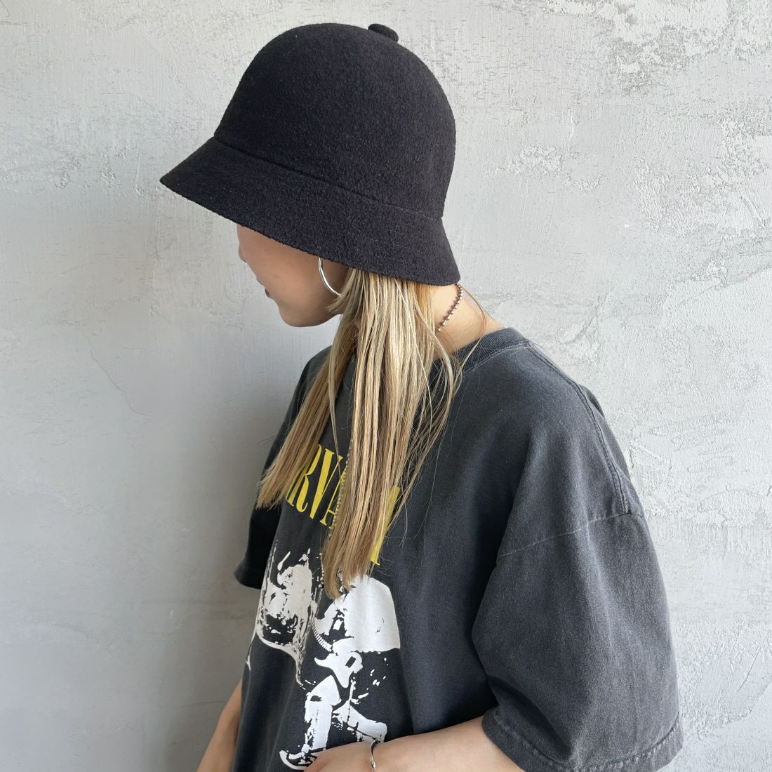 KANGOL [カンゴール] BERMUDA カジュアル [231069612] 01 BLACK