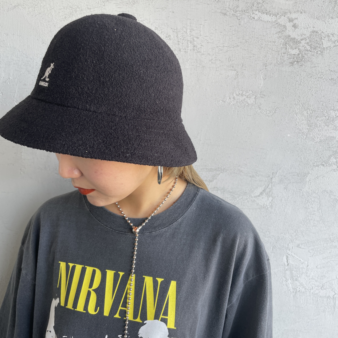 KANGOL [カンゴール] BERMUDA カジュアル [231069612] 01 BLACK