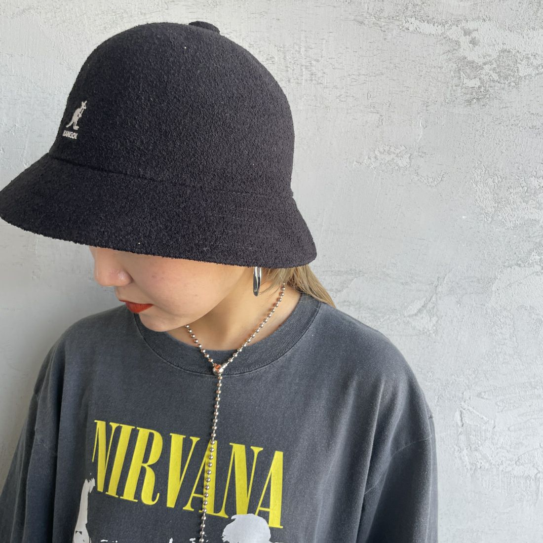 KANGOL [カンゴール] BERMUDA カジュアル [231069612] 01 BLACK