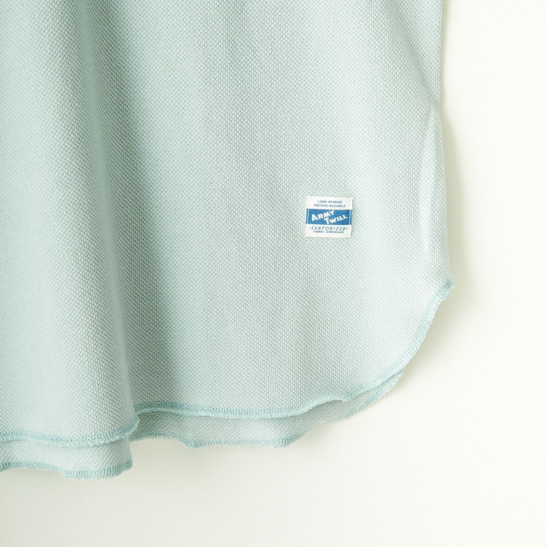 ARMY TWILL SANFORIZED [アーミーツイル サンフォライズド] モスステッチ スリーピングシャツ [AM-2413001] BLUE