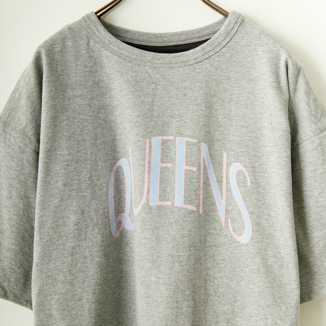 St.Johns 3rd club [セントジョンズサードクラブ] QUEEN Tシャツ [SJ24-02L] GRY/GRY BK
