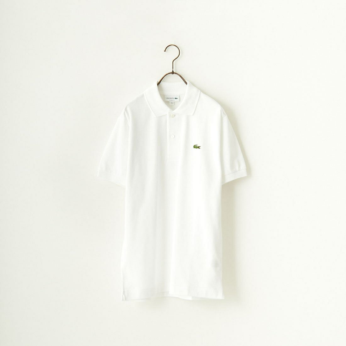 LACOSTE [ラコステ] クラシックフィット ポロシャツ [L1212] 001 WHITE