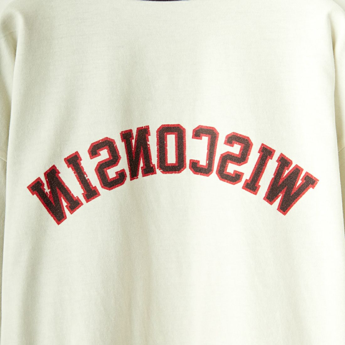 St.Johns 3rd club [セントジョンズサードクラブ] WISCONSIN Tシャツ [SJ24-06L] DK.BRN/CRM