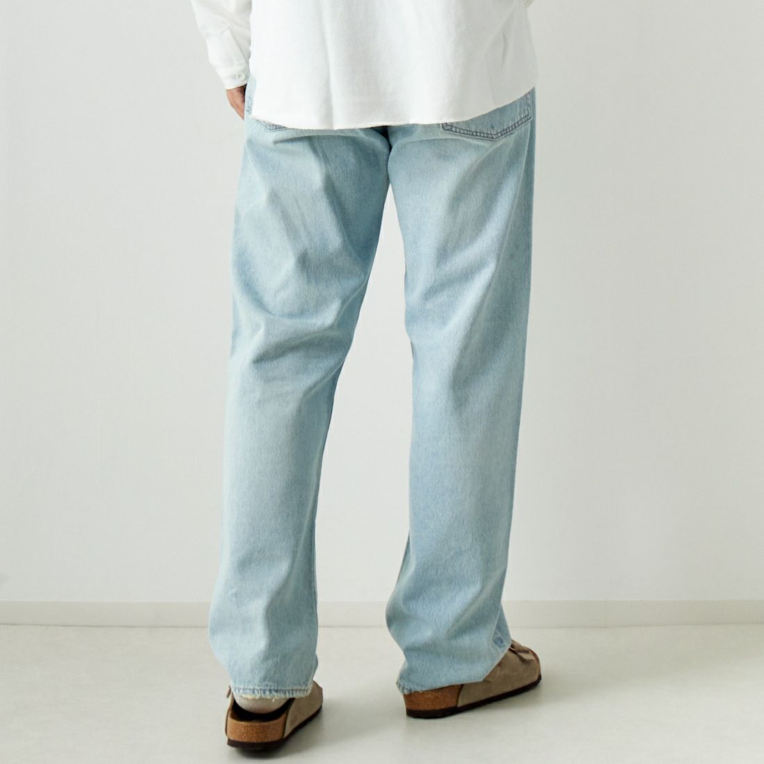 NEEDBY heritage [ニードバイヘリテージ] NO.5 ストレートデニム [N1V7V013730Y] 30Y &&モデル身長：179cm 着用サイズ：30&&