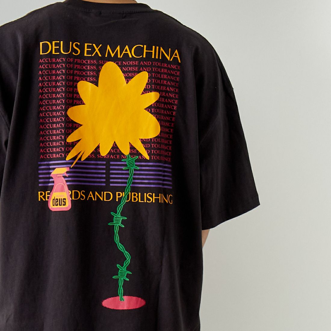 DEUS EX MACHINA [デウス エクス マキナ] BREEZE Tシャツ [DMP241275D] ANTHRACITE