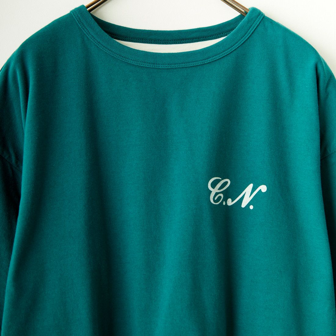 St.Johns 3rd club [セントジョンズサードクラブ] C.N Athletic Club Tシャツ [SJ24-04S] GRN/CRM