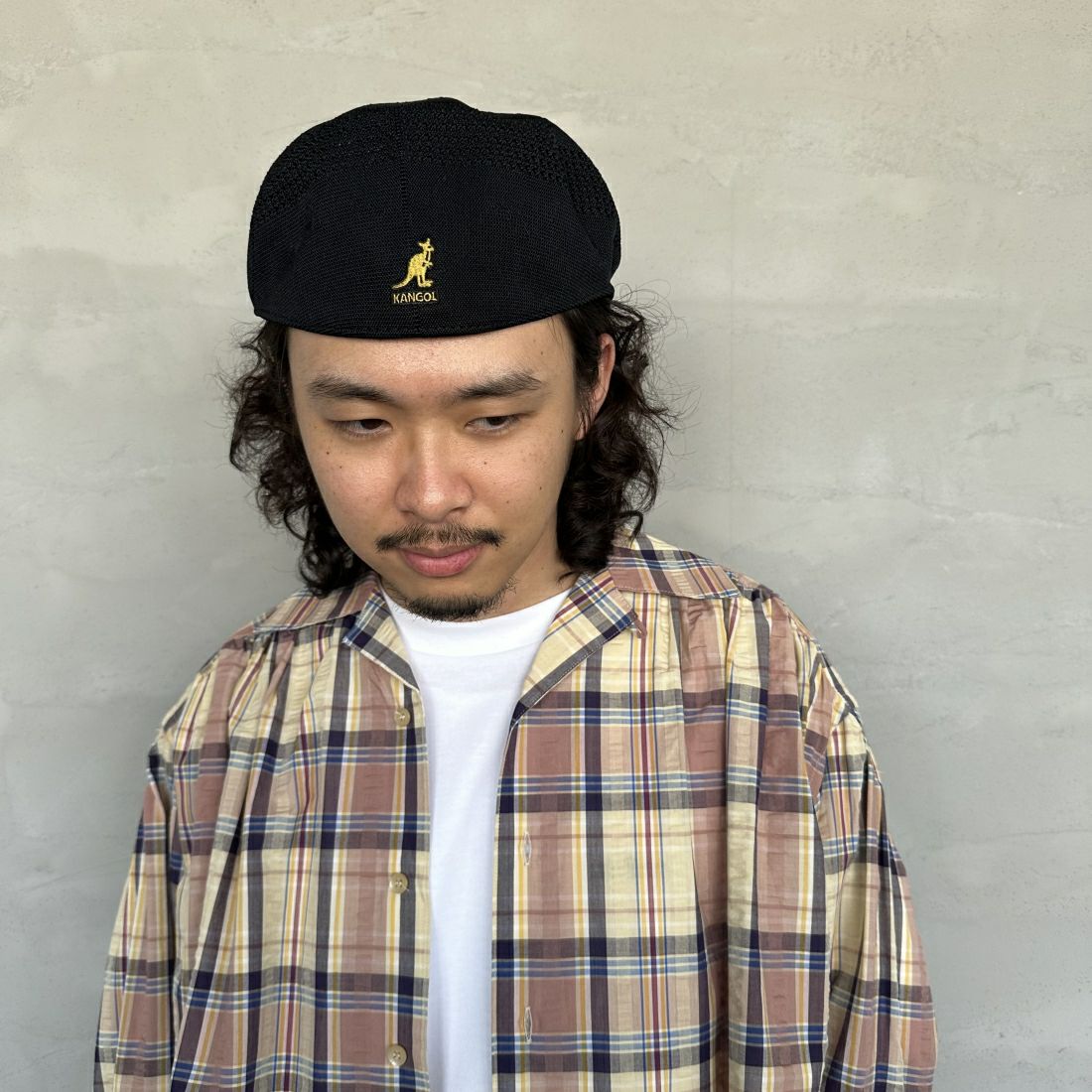 KANGOL [カンゴール] トロピック504ハンチング [231069601] KANGOL [カンゴール] トロピック504ハンチング [231069601] 37 BLK/GLD