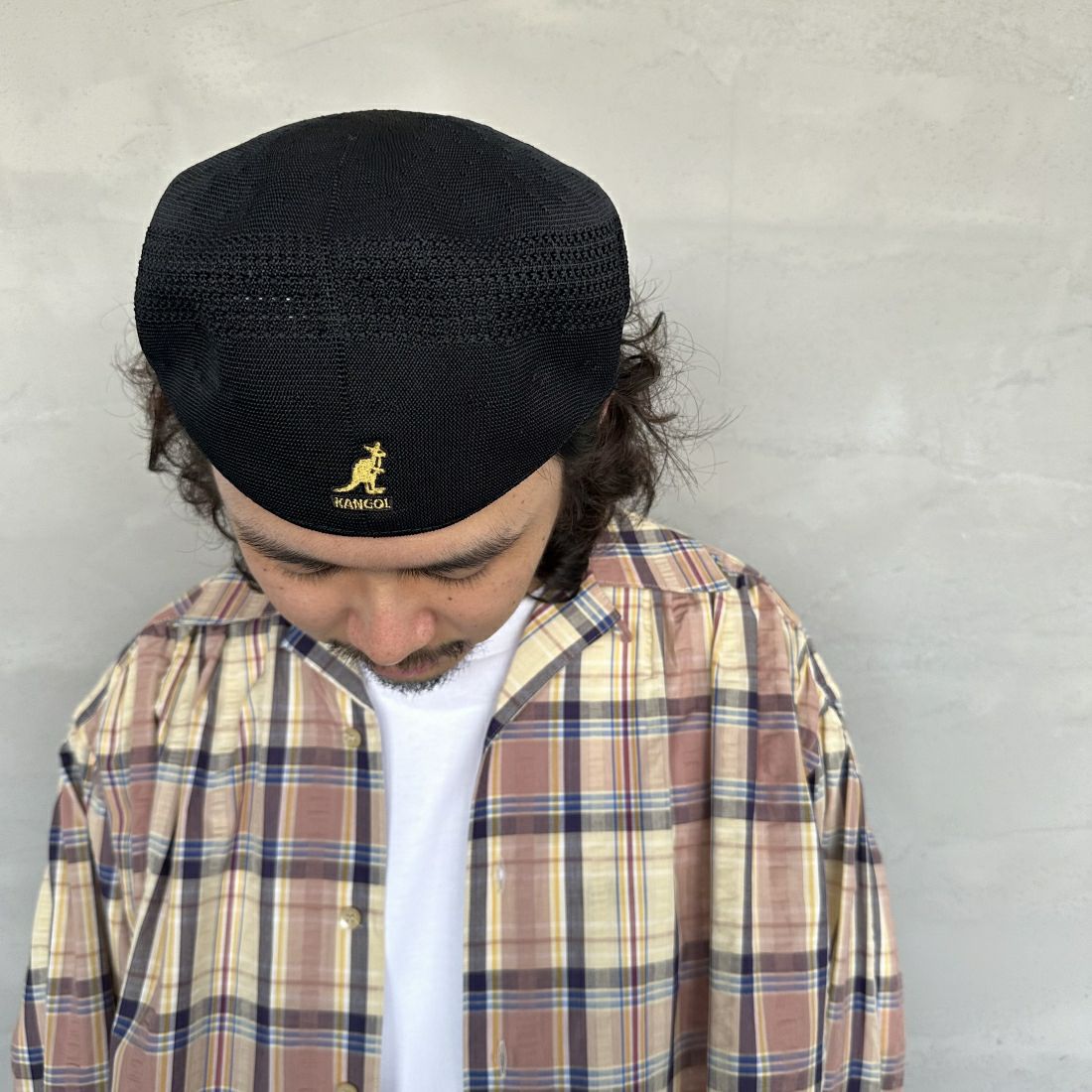 KANGOL [カンゴール] トロピック504ハンチング [231069601] KANGOL [カンゴール] トロピック504ハンチング [231069601] 37 BLK/GLD