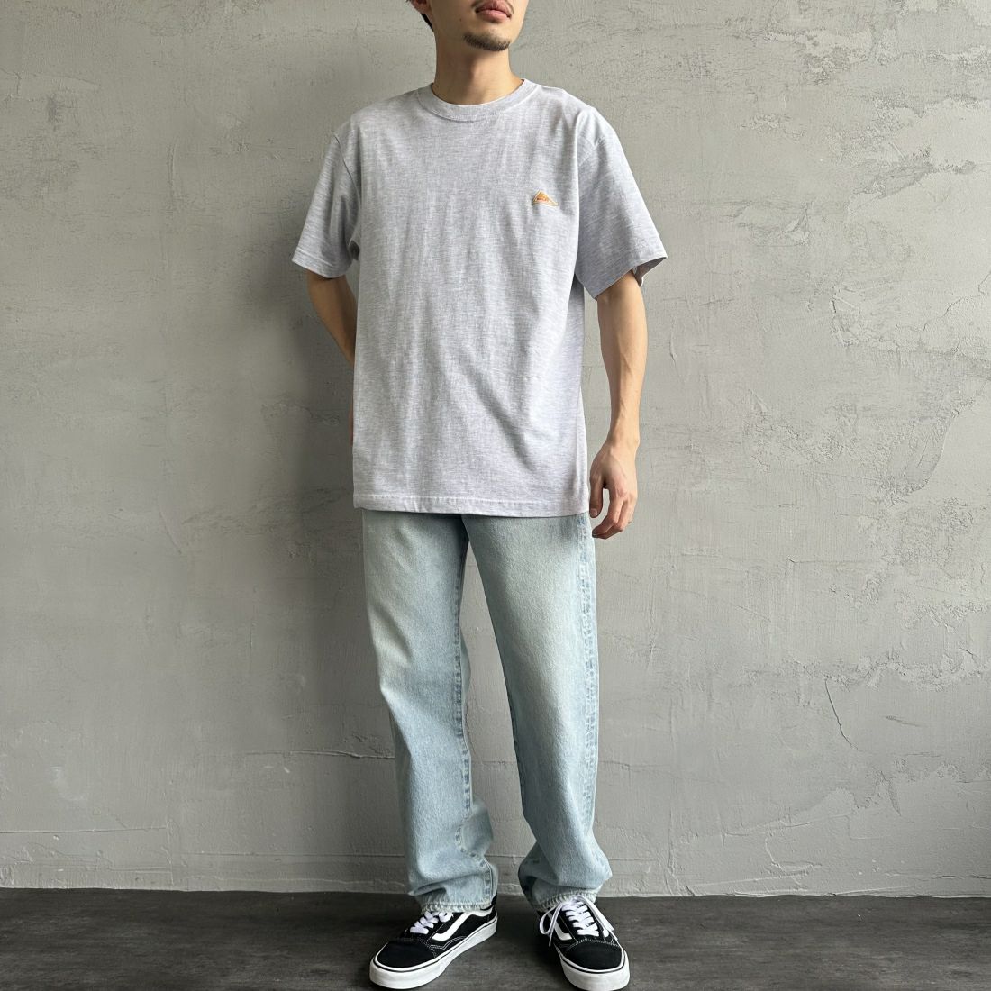 KELTY [ケルティ] 別注 バックプリントTシャツ [KE241W30IN01-JF] ｱｯｼｭ &&モデル身長：168cm 着用サイズ：M&&