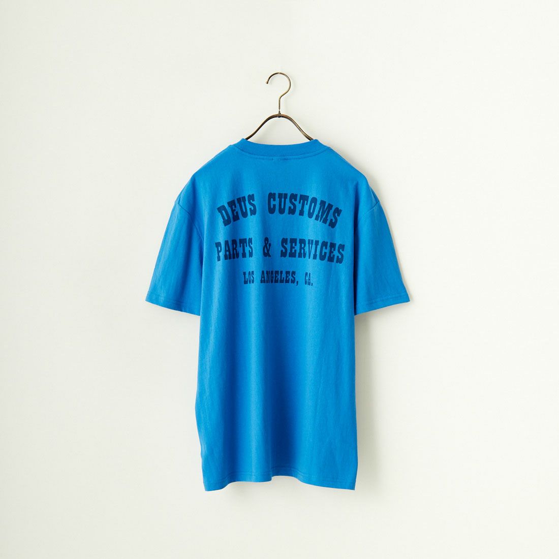 DEUS EX MACHINA [デウス エクス マキナ] OLD TOWN Tシャツ [DMP241250C] FRENCH BLU