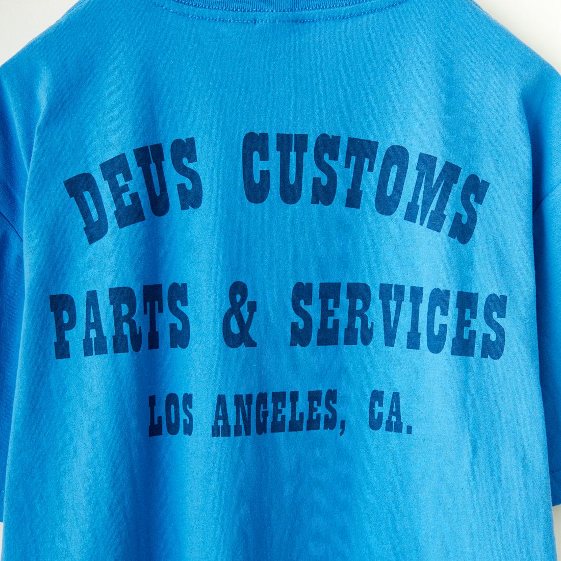 DEUS EX MACHINA [デウス エクス マキナ] OLD TOWN Tシャツ [DMP241250C] FRENCH BLU