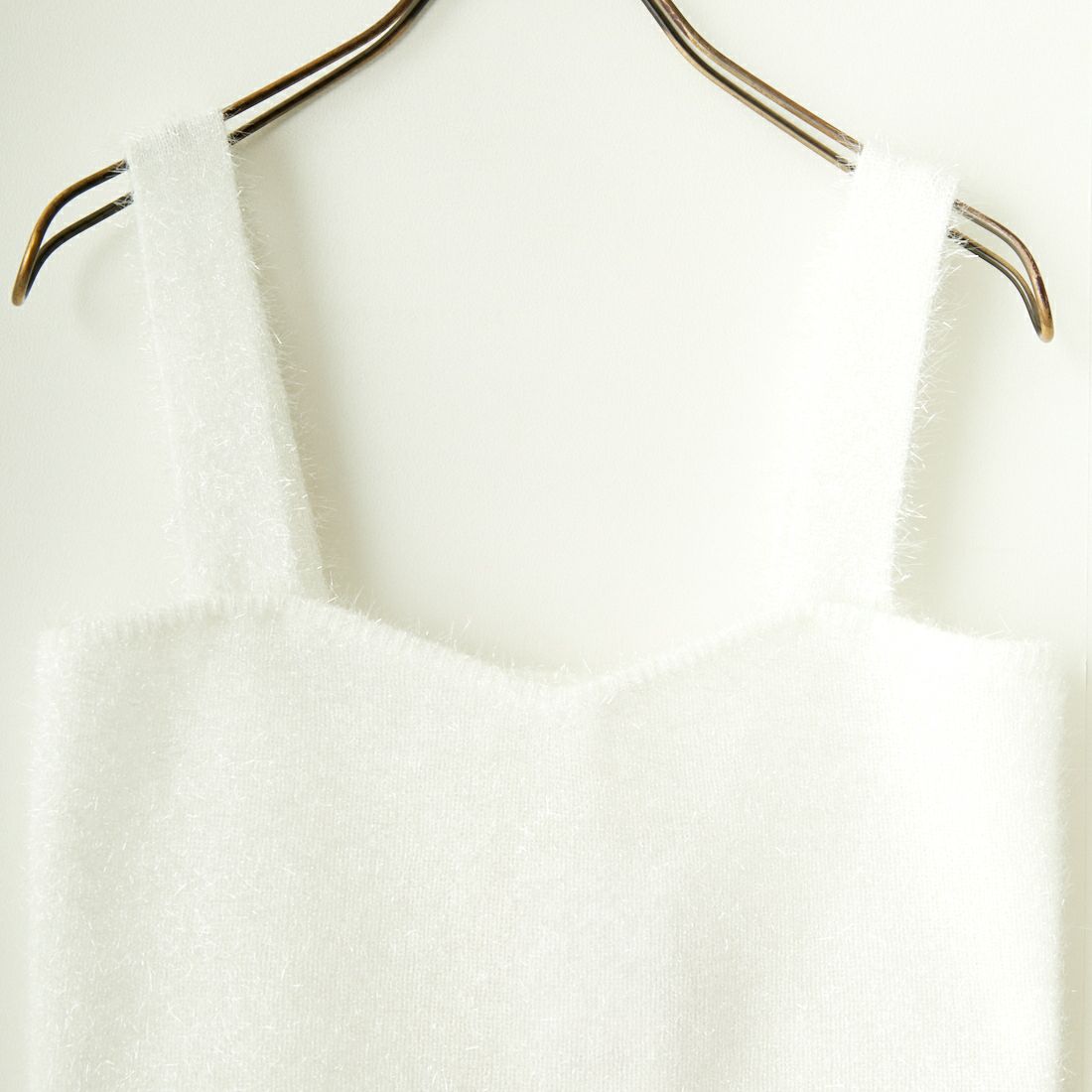 +81 BRANCA [ハチイチブランカ] ニットビスチェ [81B-24SS-K02] WHITE