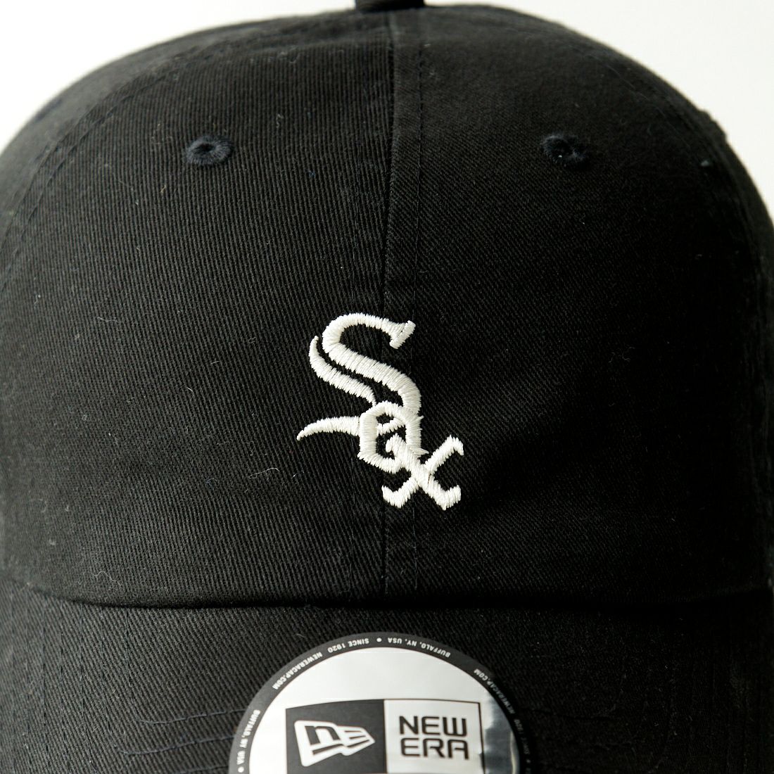 NEW ERA [ニューエラ] カジュアルクラシック シカゴホワイトソックス ミッドロゴキャップ [14109544] BLK
