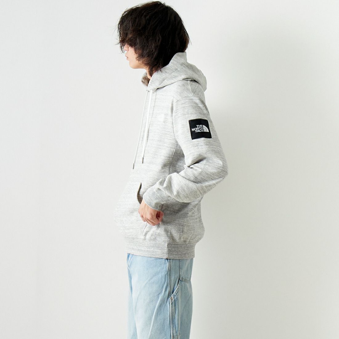 THE NORTH FACE [ザ ノースフェイス] スクエアロゴフーディ [NT12333