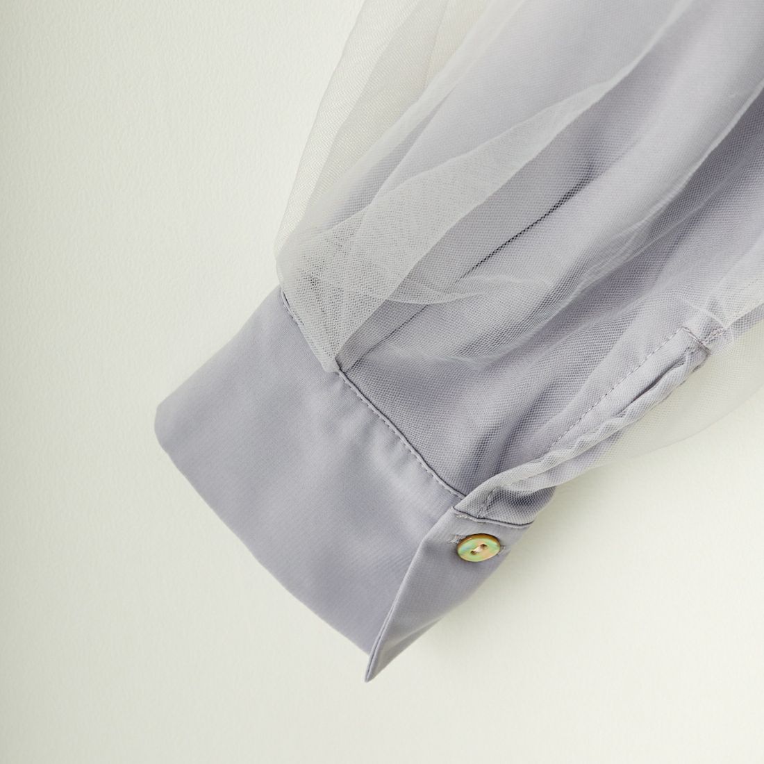 CHIGNON [シニヨン] チュールレイヤーシャツ [1641-011KK] GRAY