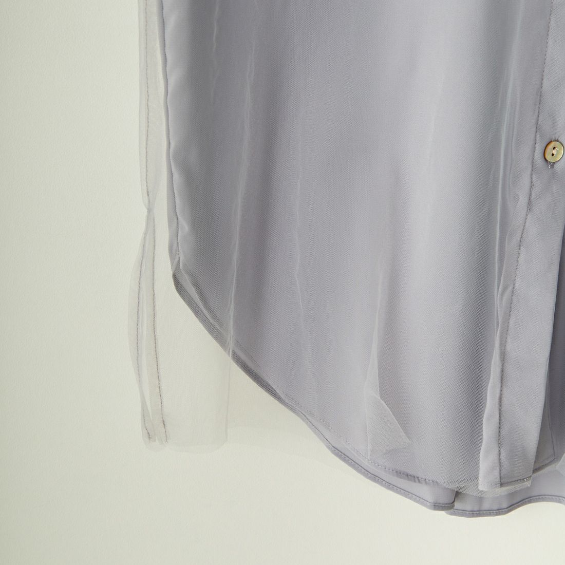 CHIGNON [シニヨン] チュールレイヤーシャツ [1641-011KK] GRAY