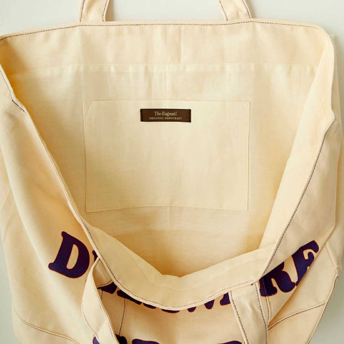 BAGMATI [バグマティ] ダックキャンバス トートバッグ [AN-230626] BEG/DELAWA