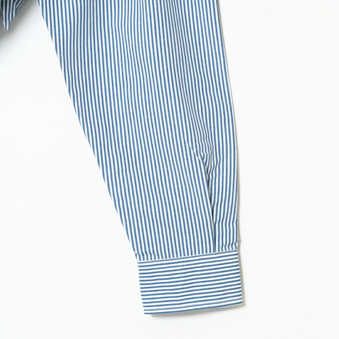 BURLAP OUTFITTER [バーラップ アウトフィッター] ストライプ ボタンダウンシャツ [GNERAL-BD-SHIRT-PRI] WHT/BLU ST
