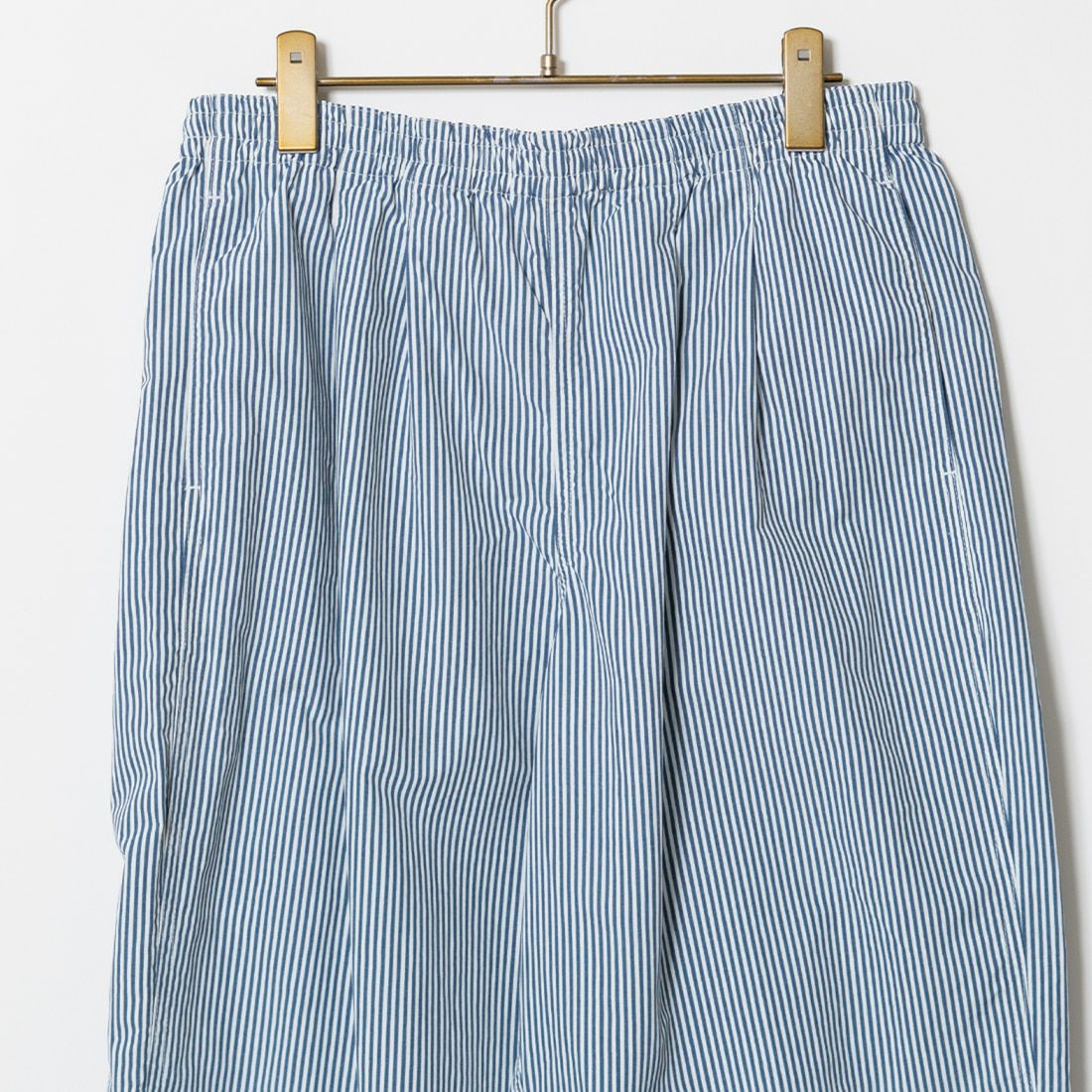 BURLAP OUTFITTER [バーラップ アウトフィッター] プリントトラックパンツ [TRACK-PANT-PRINTED] WHT/BLU ST