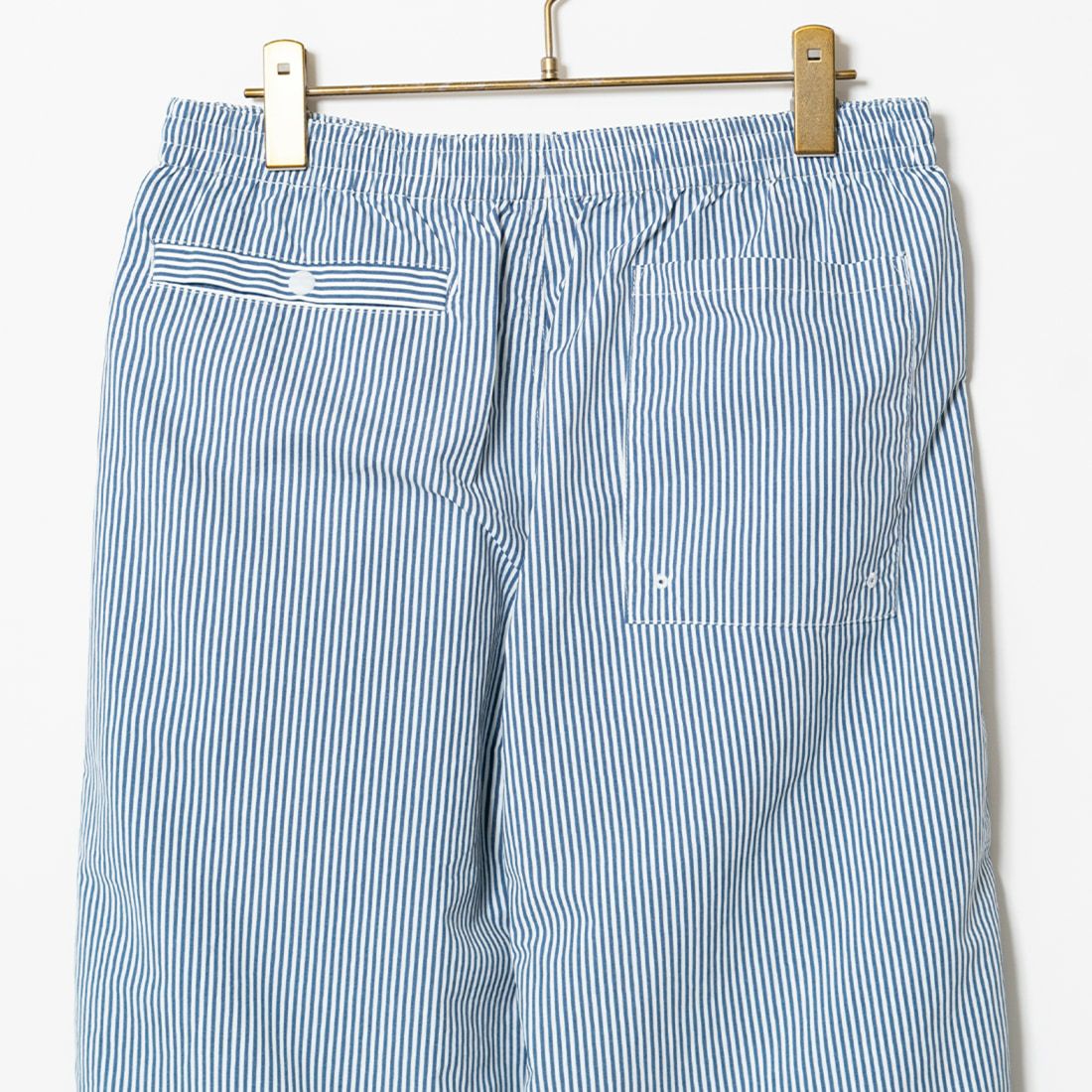 BURLAP OUTFITTER [バーラップ アウトフィッター] プリントトラックパンツ [TRACK-PANT-PRINTED] WHT/BLU ST
