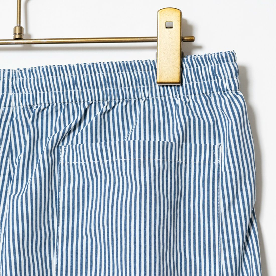 BURLAP OUTFITTER [バーラップ アウトフィッター] プリントトラックパンツ [TRACK-PANT-PRINTED] WHT/BLU ST