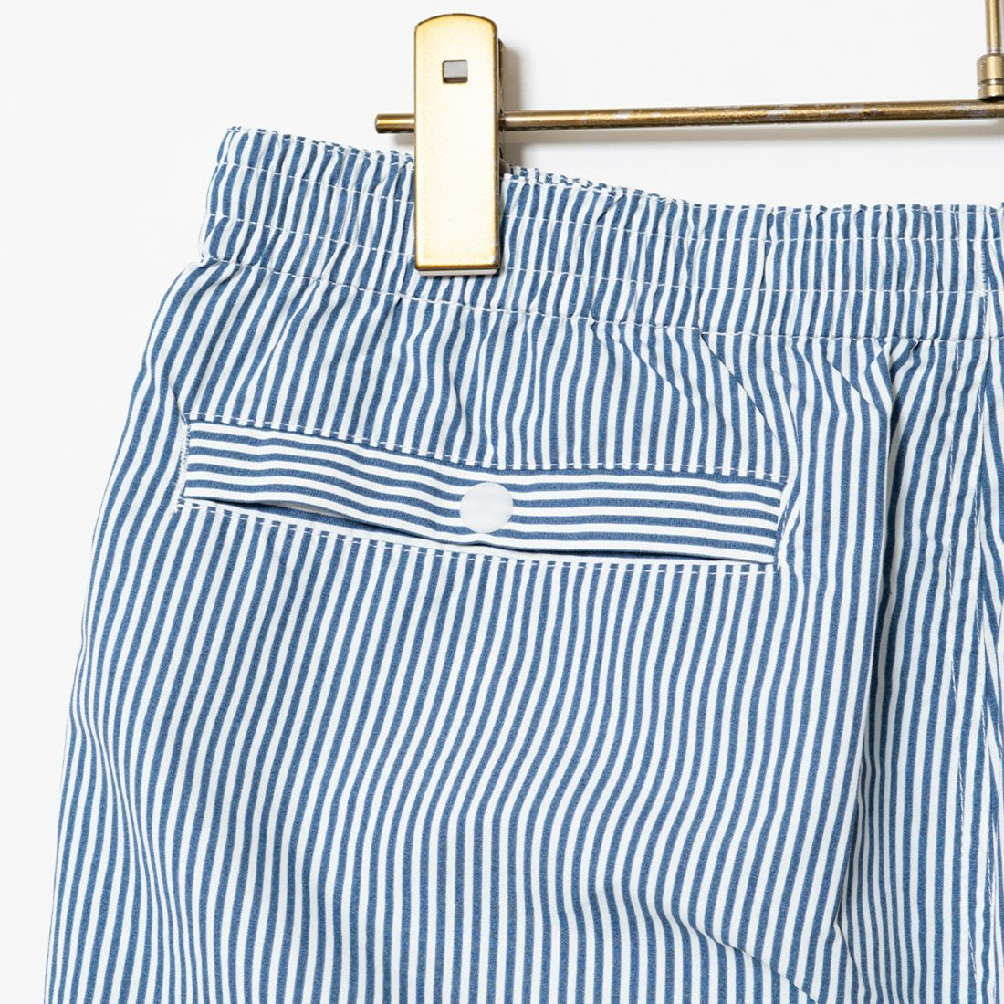 BURLAP OUTFITTER [バーラップ アウトフィッター] プリントトラックパンツ [TRACK-PANT-PRINTED] WHT/BLU ST