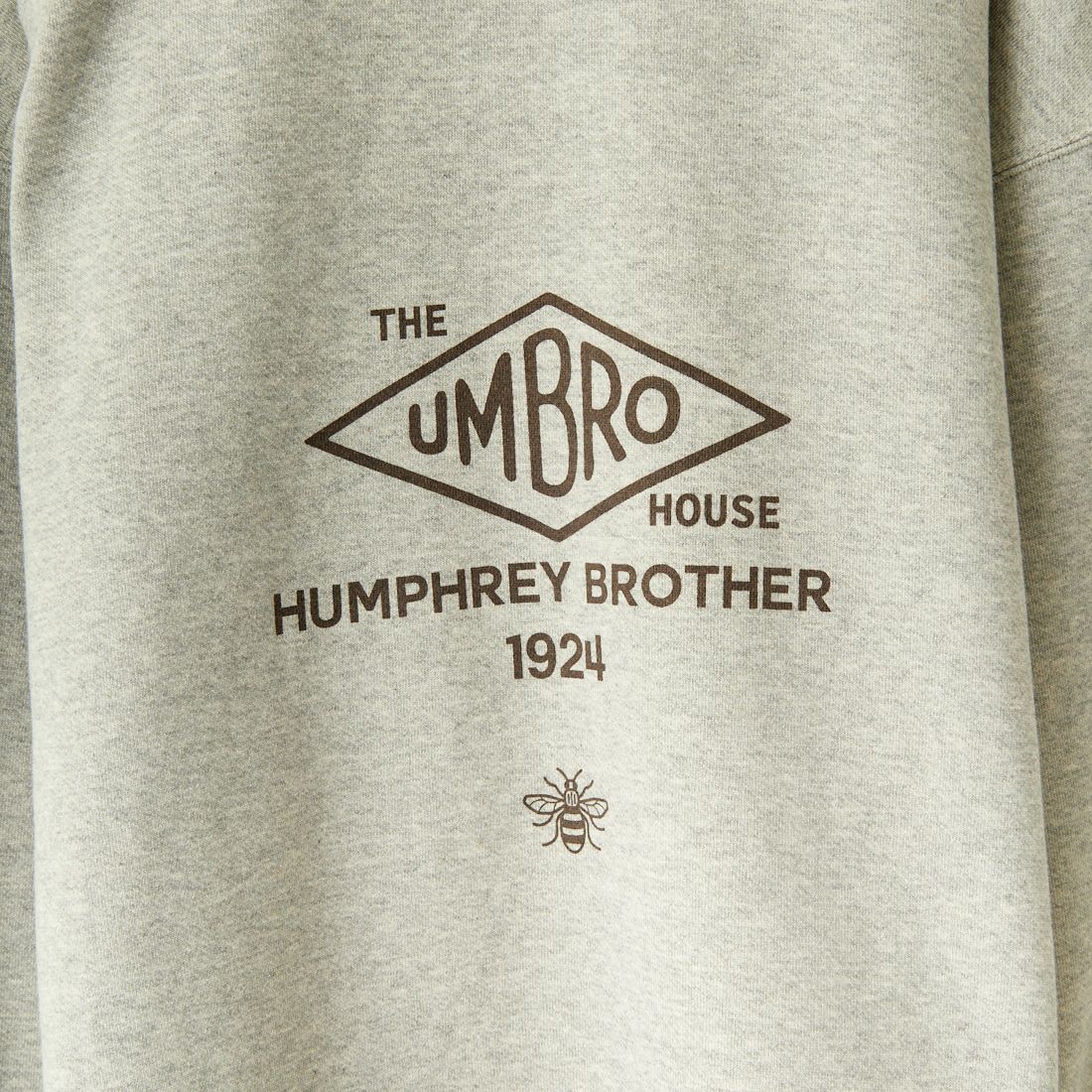 UMBRO HOUSE [アンブロハウス] オールドアーカイブ プリントスウェット [UH0101-M2002C] GREY