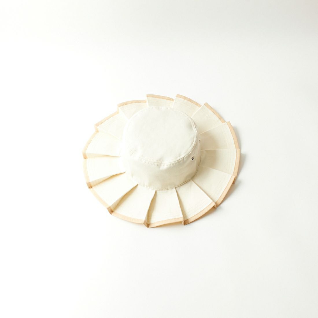 Casselini [キャセリーニ] プリーツハット [234-110707] IVORY