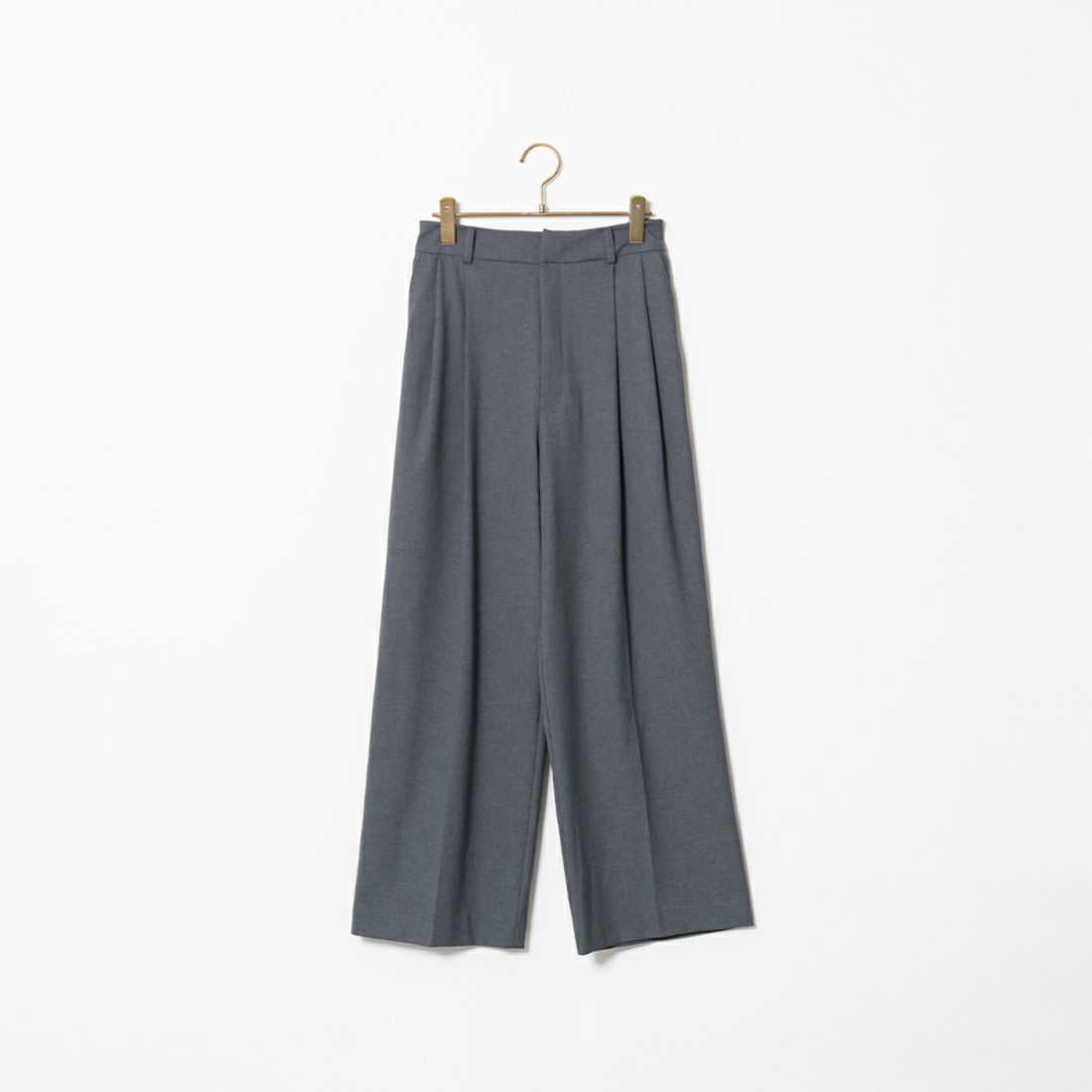 Jeans Factory Clothes [ジーンズファクトリークローズ] タックワイドパンツ [41086002] ﾁｬｺｰﾙ