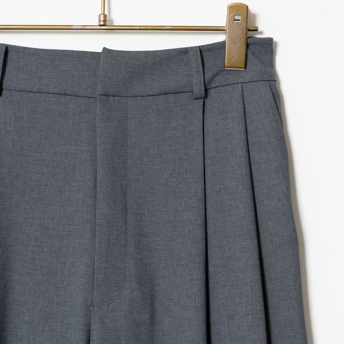 Jeans Factory Clothes [ジーンズファクトリークローズ] タックワイドパンツ [41086002] ﾁｬｺｰﾙ