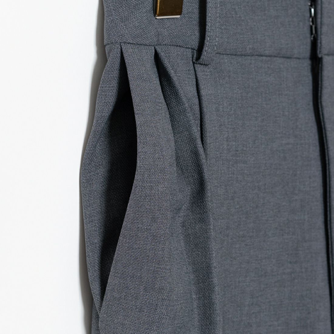 Jeans Factory Clothes [ジーンズファクトリークローズ] タックワイドパンツ [41086002] ﾁｬｺｰﾙ