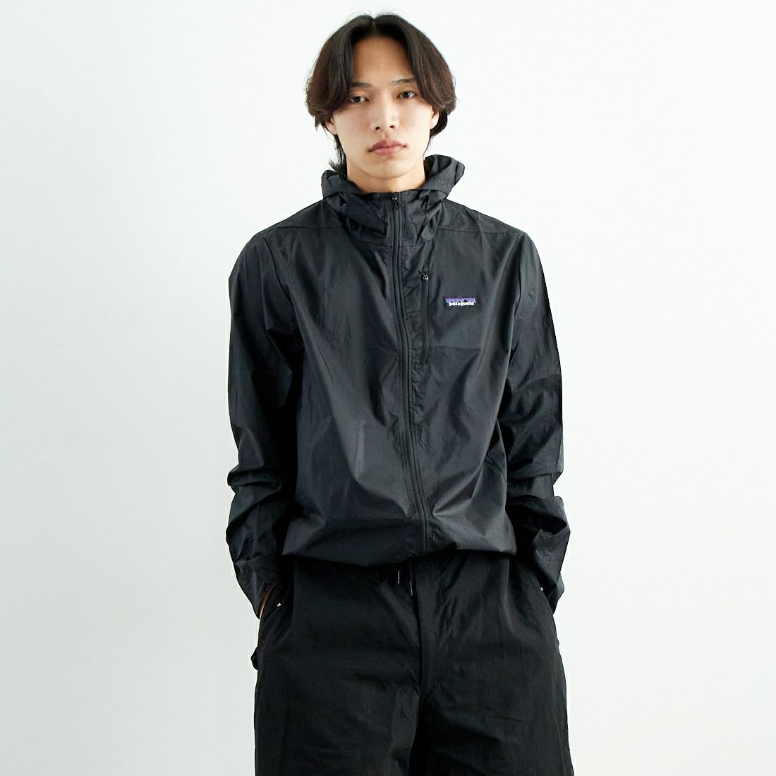 BLK&&モデル身長：179cm 着用サイズ：L&&