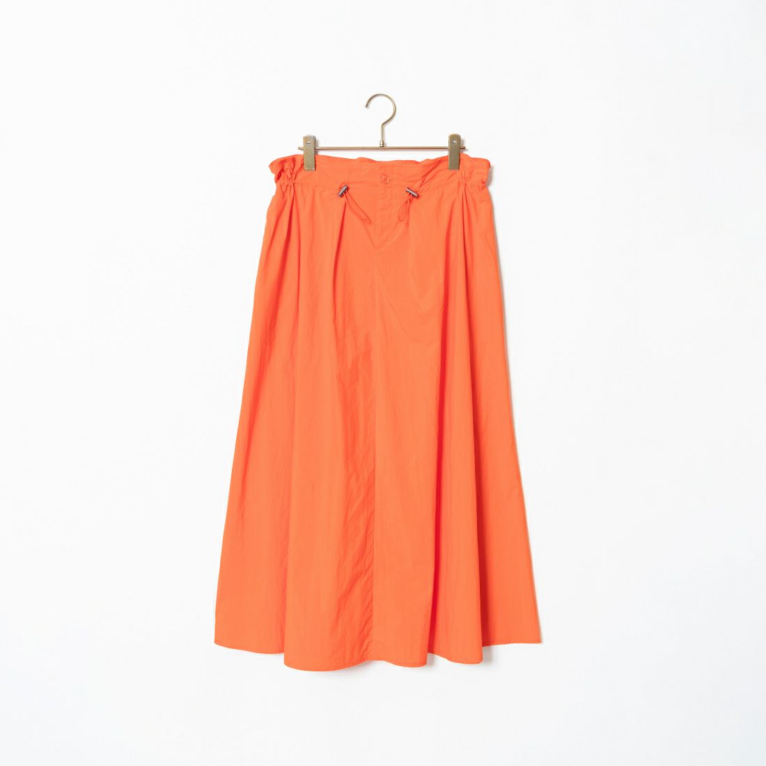 Jeans Factory Clothes [ジーンズファクトリークローズ] ドローコードギャザースカート [21241062] 020 ｵﾚﾝｼﾞ
