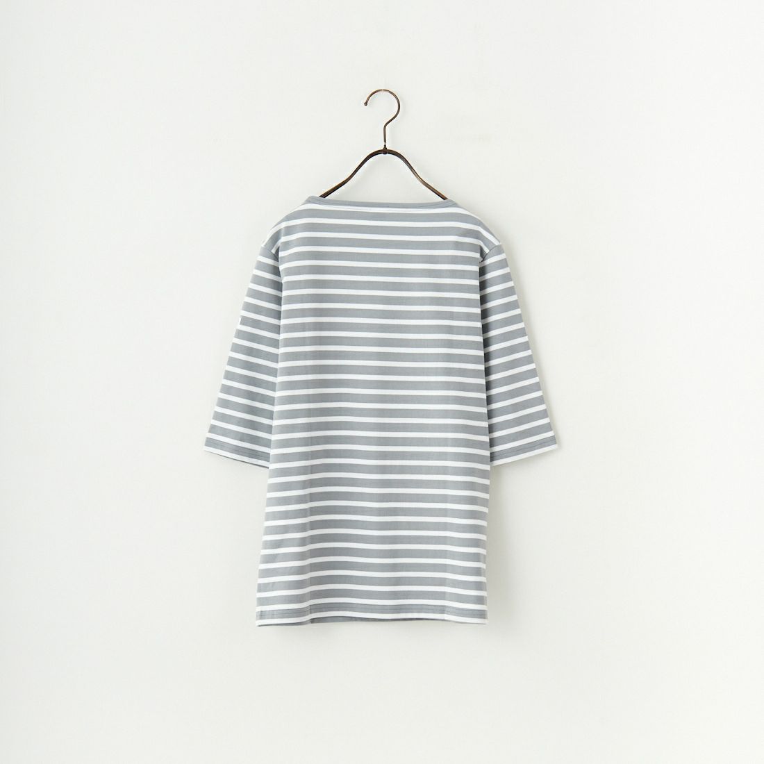 ORCIVAL [オーシバル] ハーフスリーブ ボーダーTシャツ [OR-C0136BFJ] GREY/WHT